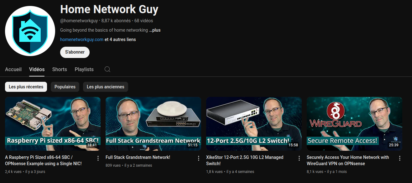 Bannière Home Network guy